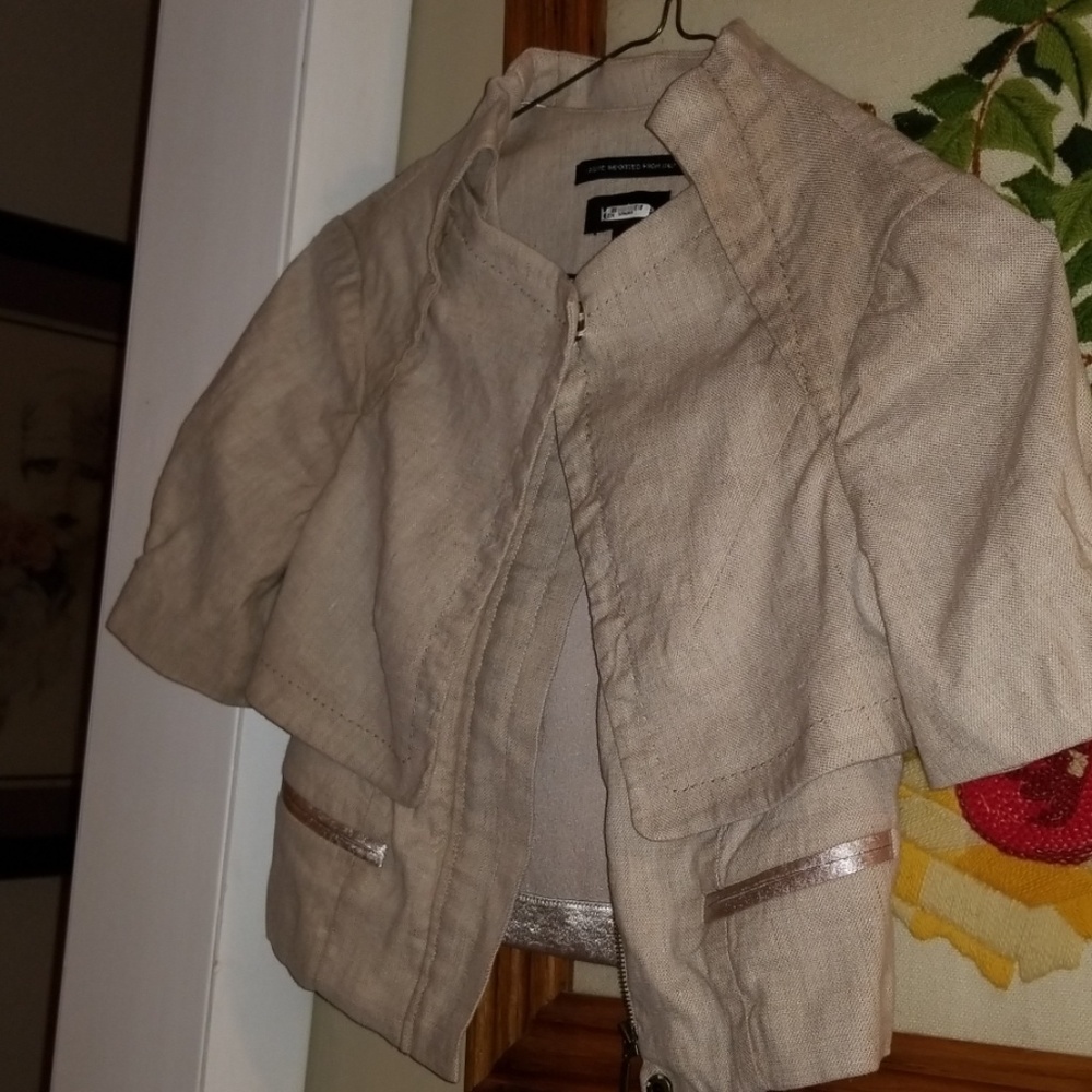 Bebe Linen Jacket